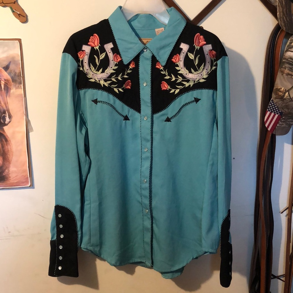 Western show shirt